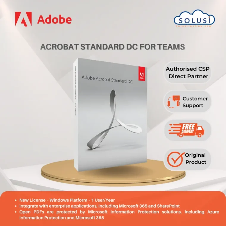 Solusi Online Acrobat Standard DC for Teams 1