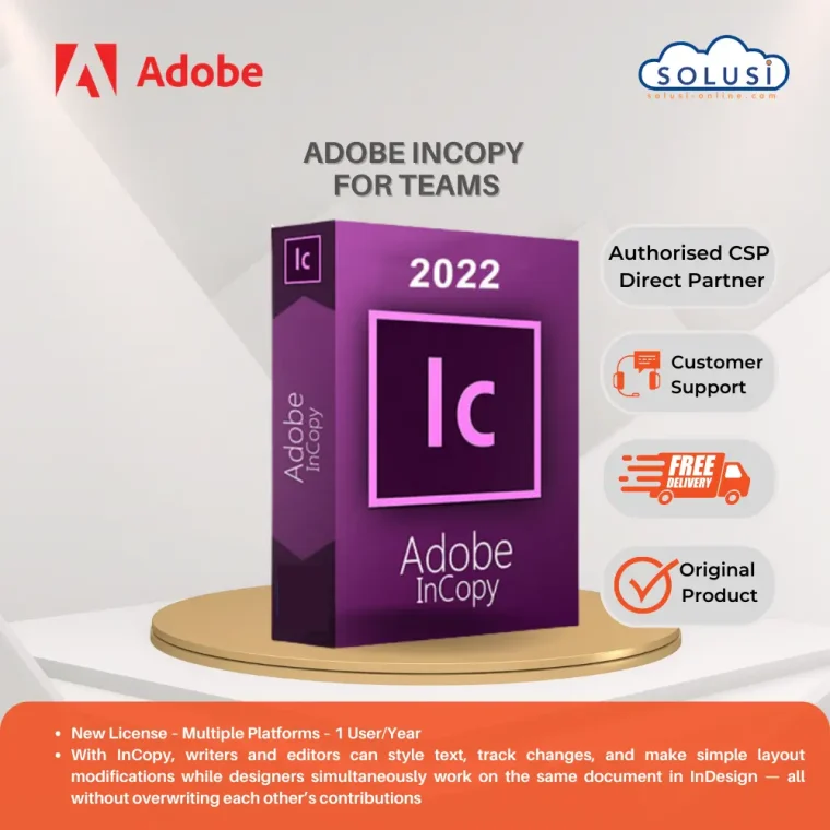 Solusi Online Adobe InCopy