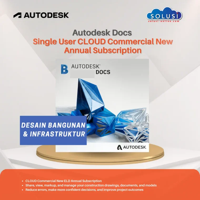 Solusi Online Autodesk Docs 1 Year