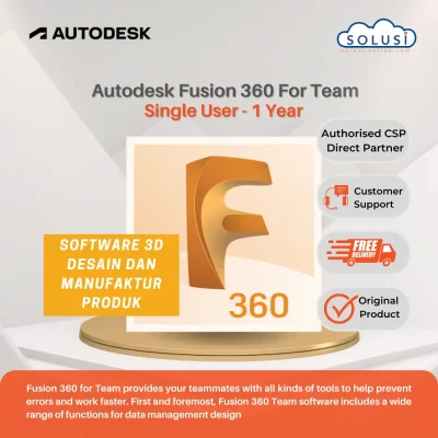 Solusi Online Autodesk Fusion 360 Team 2