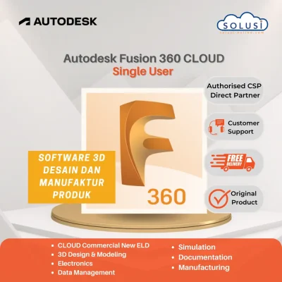 Solusi Online Autodesk Fusion 360 Team 3