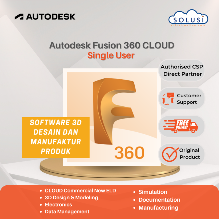 Harga Jual Lisensi Autodesk Fusion CLOUD Commercial New Single-user ...