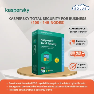 Solusi Online Kaspersky Total Security for Business 100 – 149 nodes