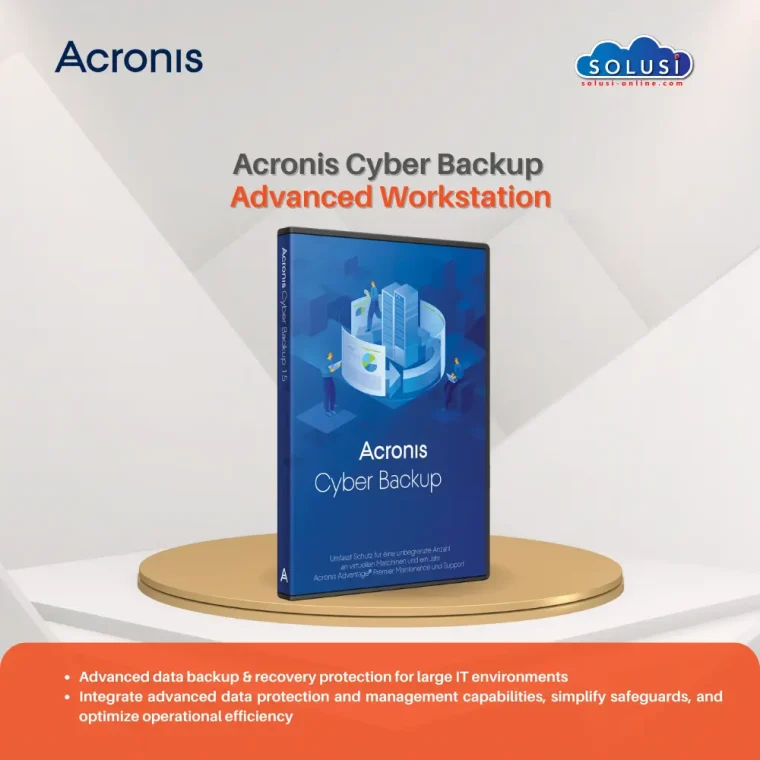 Solusi Online Acronis Cyber Backup Advanced Workstation