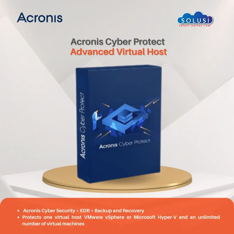 Solusi Online Acronis Cyber Protect Advanced Virtual Host