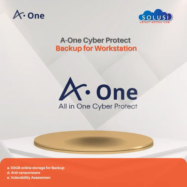 Solusi Online - (A-One) Cyber Protect Backup for Workstation, 1 year