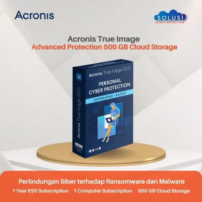 Solusi Online Acronis True Image Advanced Protection 500 GB Cloud