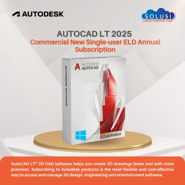 Solusi Online AutoCAD LT 2025 1 Year