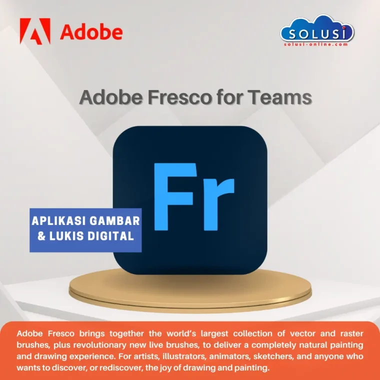 Solusi Online Adobe Fresco for Teams