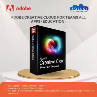 Solusi Online Adobe Creative Cloud for teams All Apps education