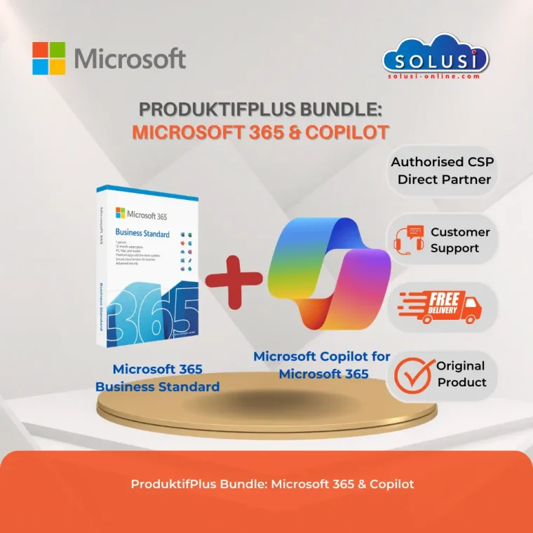 Solusi Online ProduktifPlus Bundle Microsoft 365 Copilot