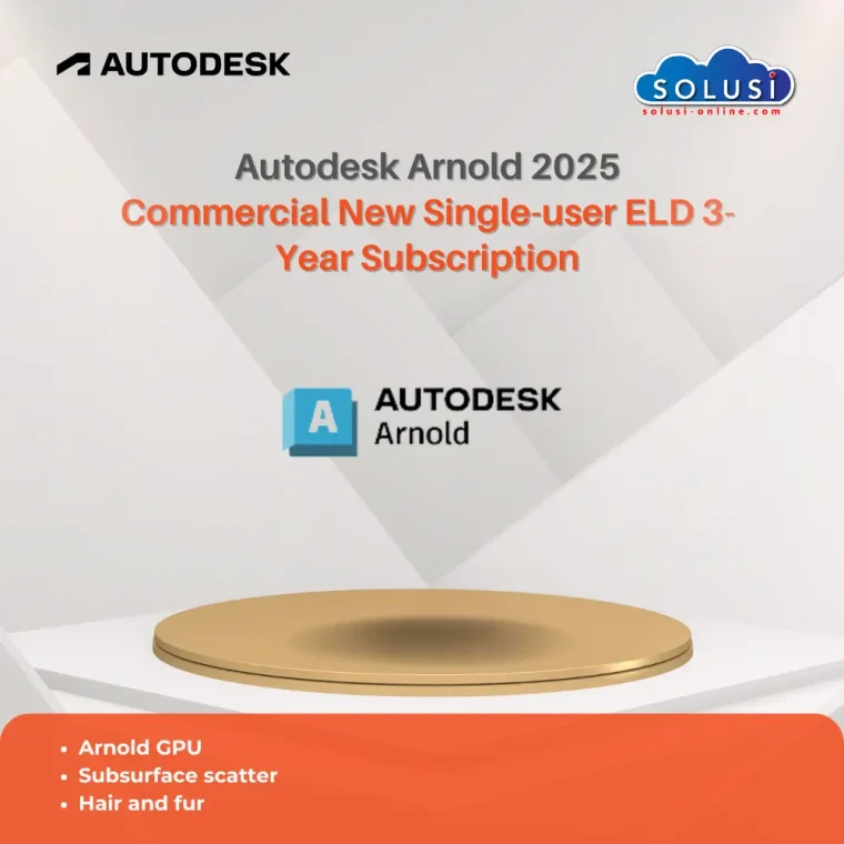 Solusi Online Autodesk Arnold 2024 3 Year