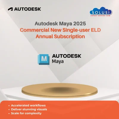 Solusi Online Autodesk Maya 2024 1 Year 1