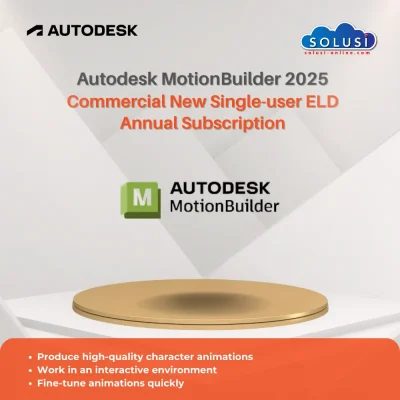 Solusi Online Autodesk MotionBuilder 2024 1 Year 1