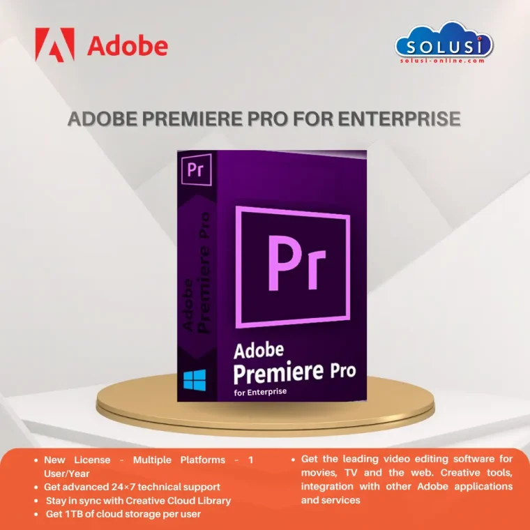 Solusi Online Adobe Premiere Pro for Enterprise