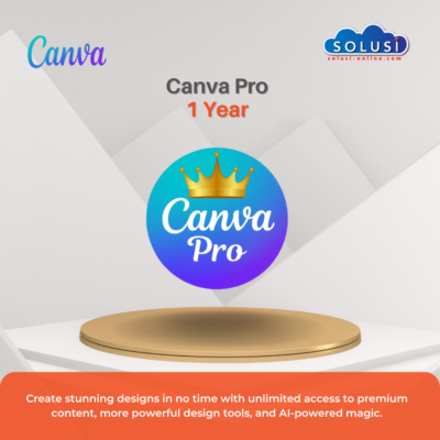 Solusi Online - Canva Pro 1 Year