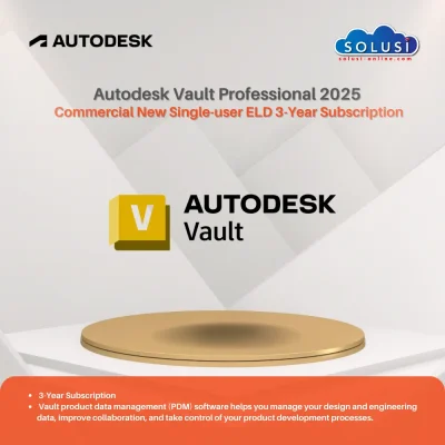 Solusi Online Autodesk Vault Professional 2025 3 Year