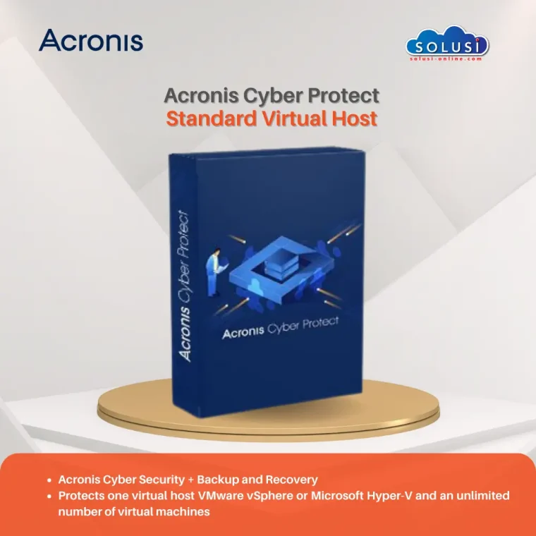 Solusi Online Acronis Cyber Protect Standard Virtual Host