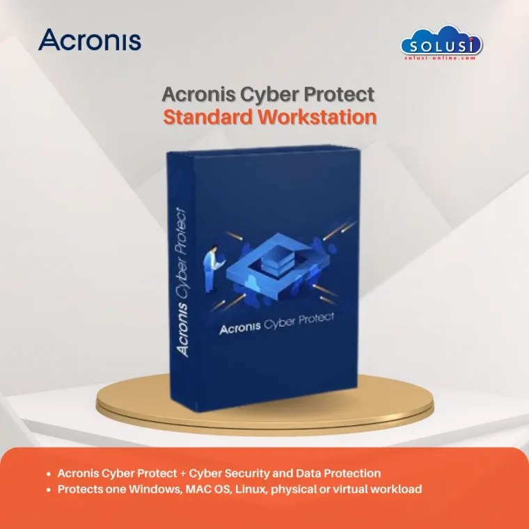 Solusi Online Acronis Cyber Protect Standard Workstation