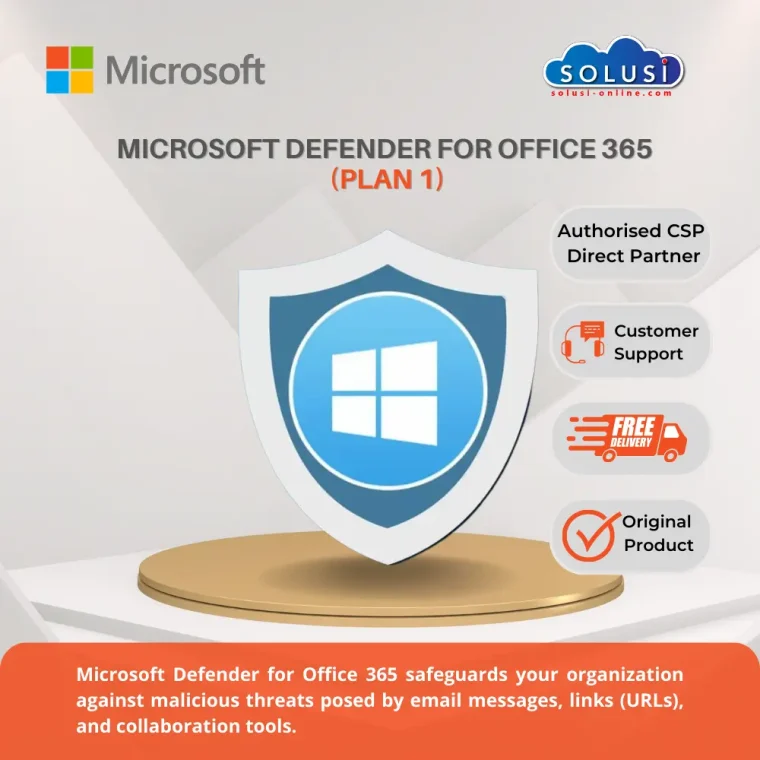 Solusi Online Microsoft Defender for Office 365 Plan 1