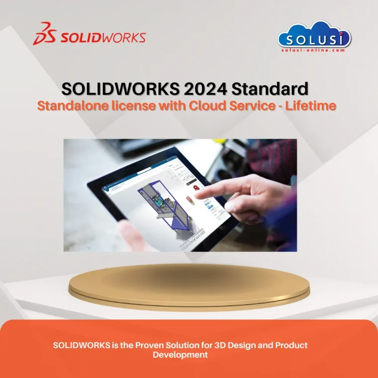 Solusi Online SOLIDWORKS 2024 Standard Standalone license with Cloud Service - Lifetime