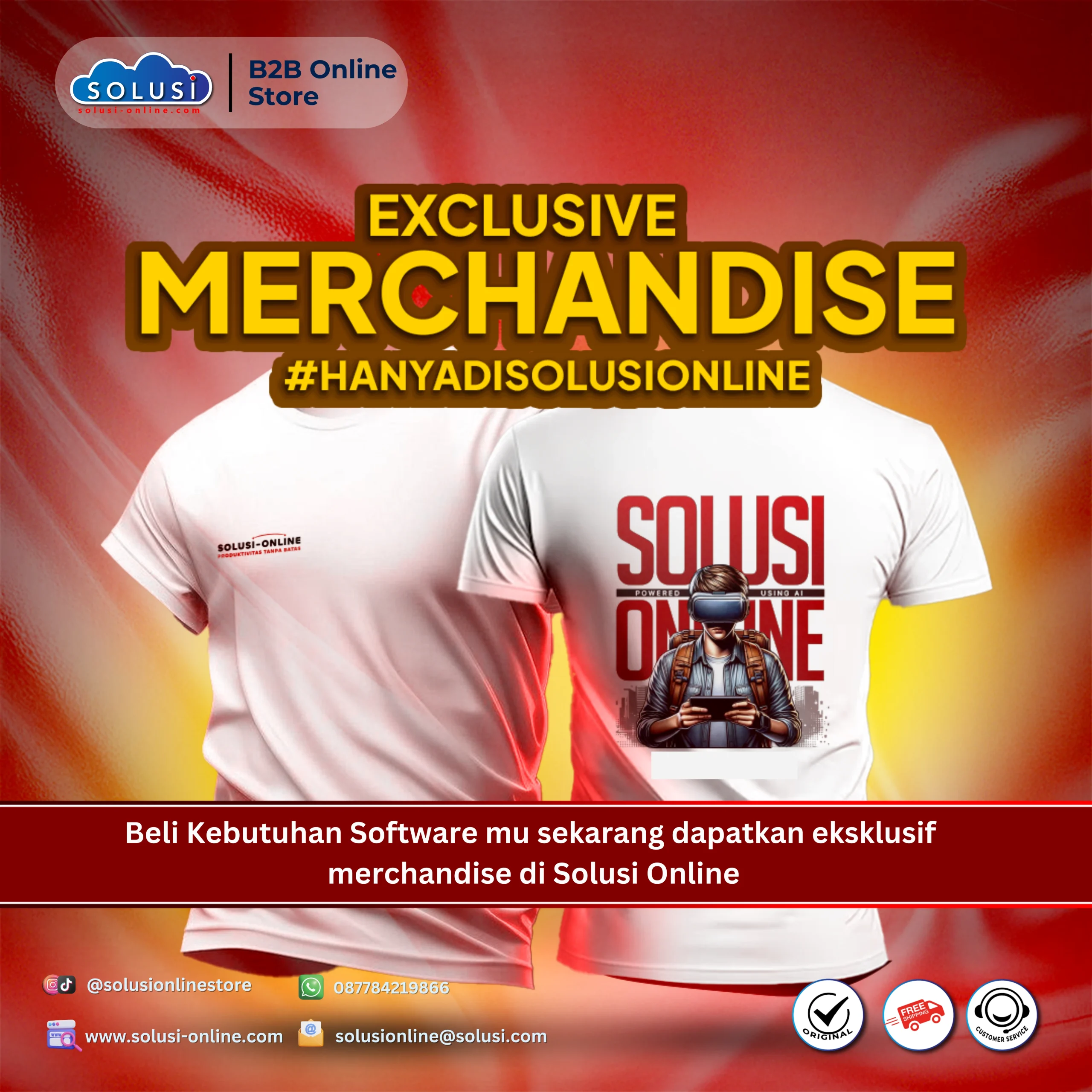 Merchandise Solusi Online